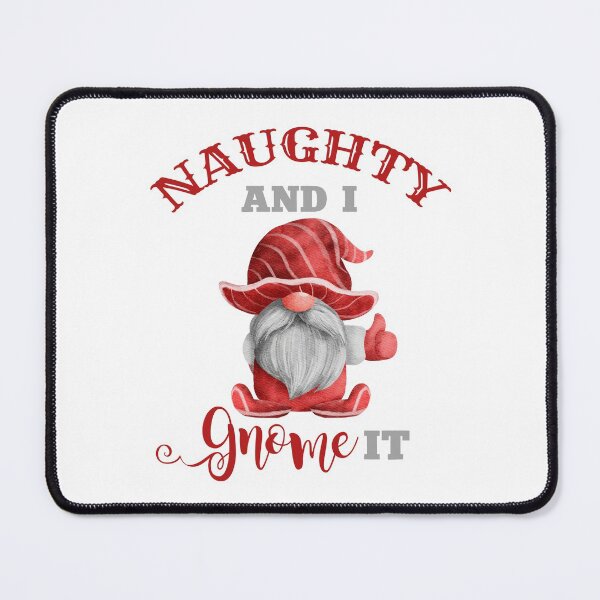 Item preview, Funny Christmas Gnome Quote designed and sold by FiveDucklings.