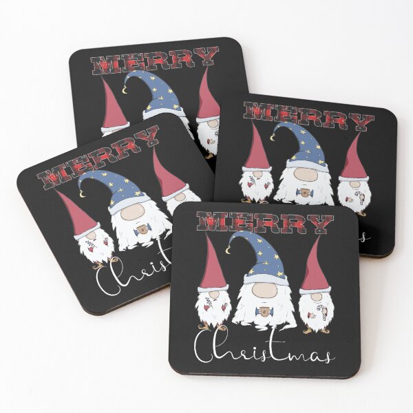 Item preview, Merry Christmas - Gnomes & Coffee  designed and sold by LikesConnie.