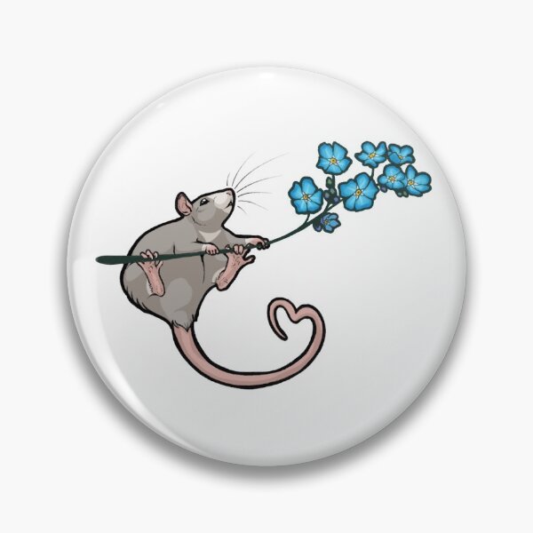 Item preview, Forget Me Not - Rat 3 - Dove designed and sold by mickeyila.