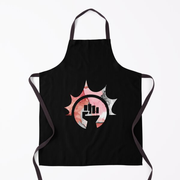 Item preview, MTG Boros Legion Ravnica Guild Insignia Logo Black Background designed and sold by GingerCatGifts.