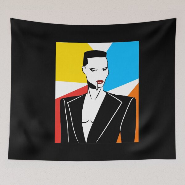 Item preview, Styleicon Disco Music Grace Jones Pop Art Premium Gift For Fan designed and sold by CaffeineWaynell.