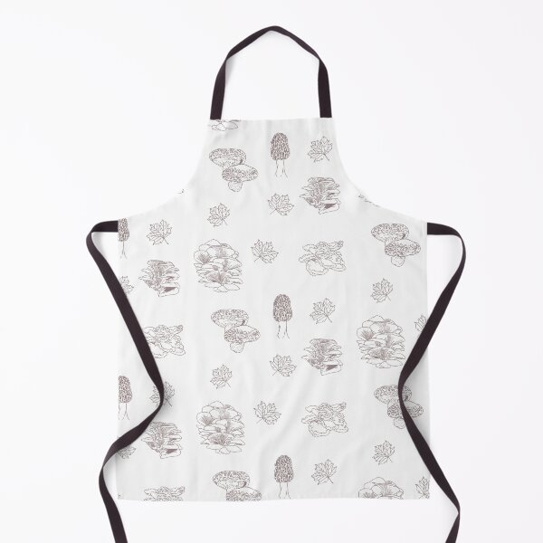 Item preview, Woodland Mushrooms White designed and sold by Ashley Gagnon.
