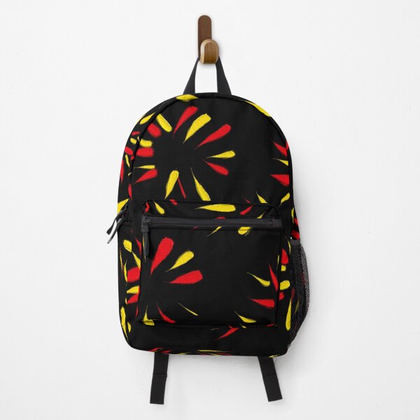 Item preview, Colorful Bright Abstract Art Print Oil Paint Pattern Firework Flower designed and sold by hopecope.