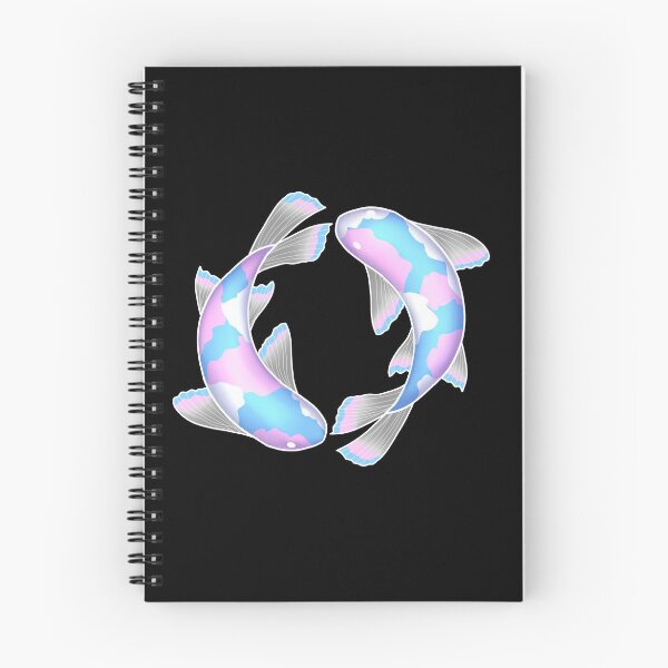 Item preview, Koi fish transgender colours  designed and sold by DoesArtAndStuff.