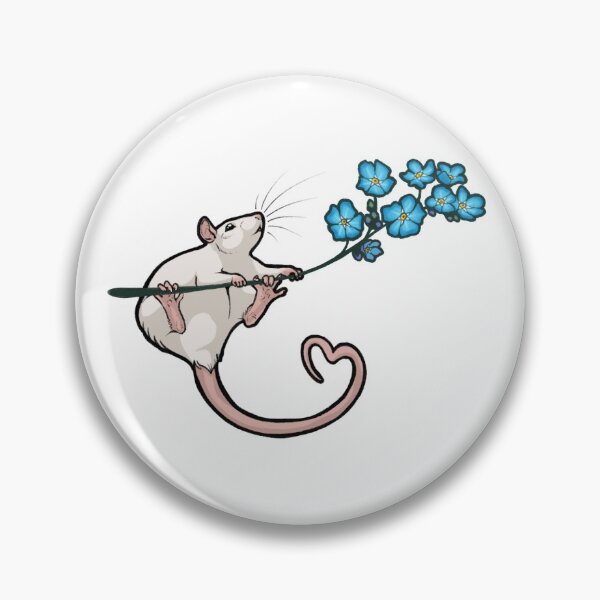 Item preview, Forget Me Not - Rat 3 - White designed and sold by mickeyila.