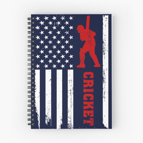 Item preview, Cricket America Flag Blue Retro designed and sold by LittleFunky79.
