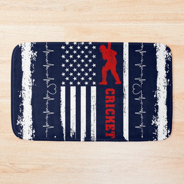 Item preview, Cricket America Flag Blue Retro designed and sold by LittleFunky79.