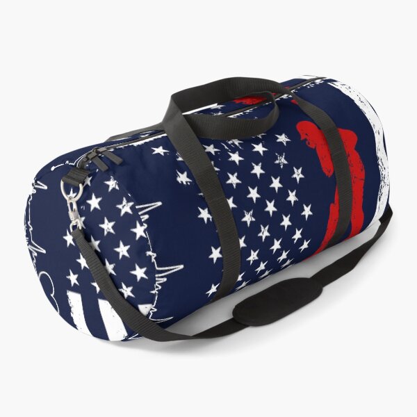 Item preview, Cricket America Flag Blue Retro designed and sold by LittleFunky79.
