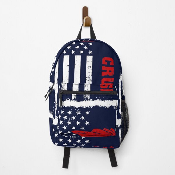 Item preview, Cruise America Flag Blue Retro designed and sold by LittleFunky79.