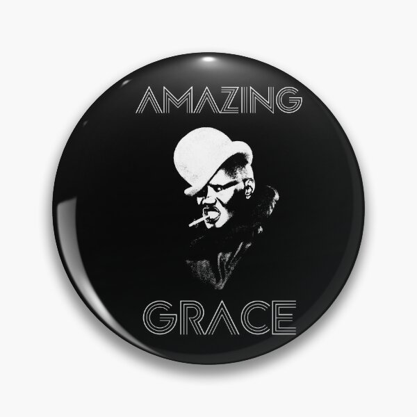 Item preview, Styleicon Disco Music Grace Jones Amazing White Stencil Retro designed and sold by CaffeineWaynell.