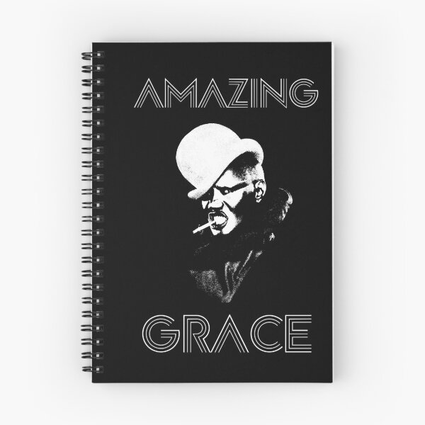 Item preview, Styleicon Disco Music Grace Jones Amazing White Stencil Retro designed and sold by CaffeineWaynell.