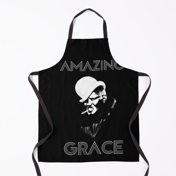 Item preview, Styleicon Disco Music Grace Jones Amazing White Stencil Retro designed and sold by CaffeineWaynell.