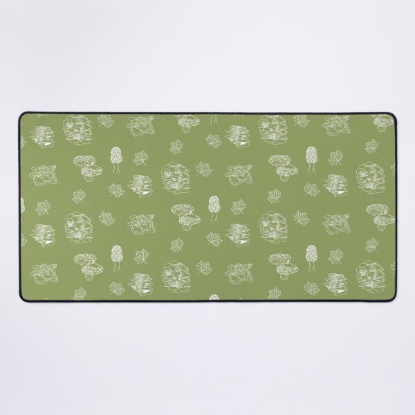 Item preview, Woodland Mushrooms Sage 1 designed and sold by Ashley Gagnon.