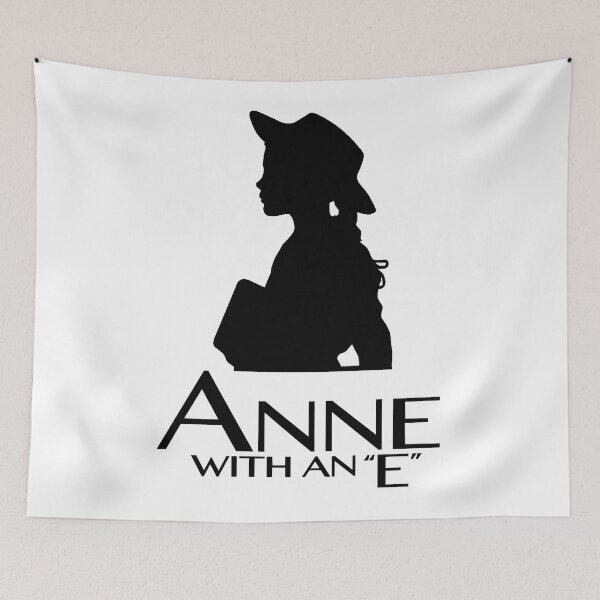 Item preview, Black and white Anne with an poster designed and sold by DorisWilmoth011.