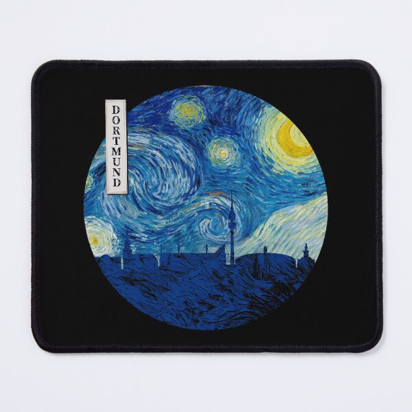 Item preview, Dortmund Starry Night Van Gogh Circle designed and sold by DFerraz.