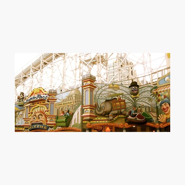 Luna Park, Saint Kilda Photographic Print