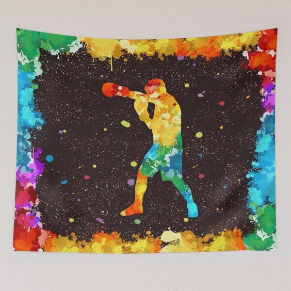 Item preview, Boxing Art Watercolor designed and sold by DesignForYou79.
