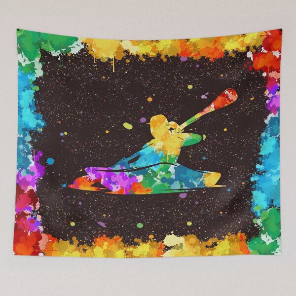 Item preview, Canoeing Art Watercolor designed and sold by DesignForYou79.