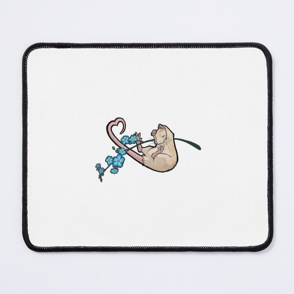 Forget Me Not - Rat 1 - Fawn Mouse Pad