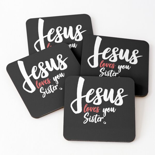 Item preview, Proud Jesus Loves You Sister Christian Faith Humor Design Gifts For Halloween designed and sold by Wilmaloweiv.