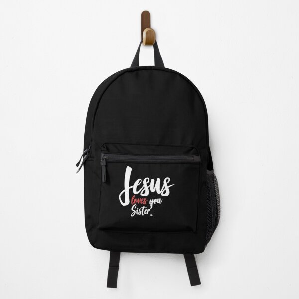 Item preview, Proud Jesus Loves You Sister Christian Faith Humor Design Gifts For Halloween designed and sold by Wilmaloweiv.