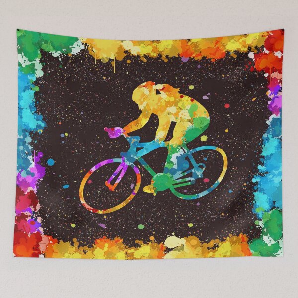 Item preview, Cycling Art Watercolor designed and sold by DesignForYou79.