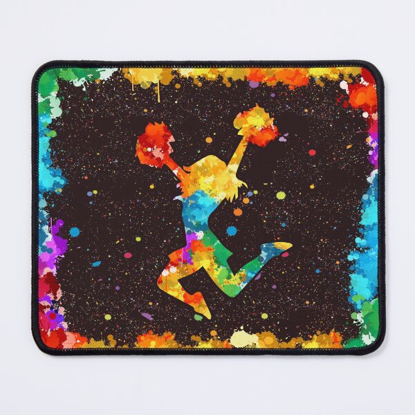 Item preview, Cheerleading Art Watercolor designed and sold by DesignForYou79.
