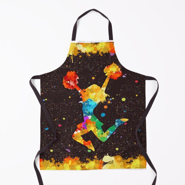 Item preview, Cheerleading Art Watercolor designed and sold by DesignForYou79.