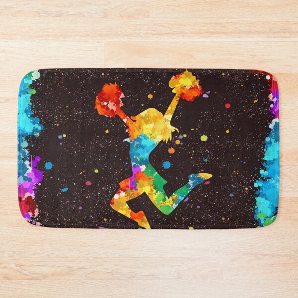 Item preview, Cheerleading Art Watercolor designed and sold by DesignForYou79.