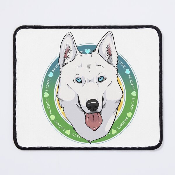 Item preview, Husky Love (White) designed and sold by mickeyila.