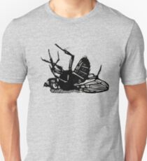 Dead Fly linocut Unisex T-Shirt
