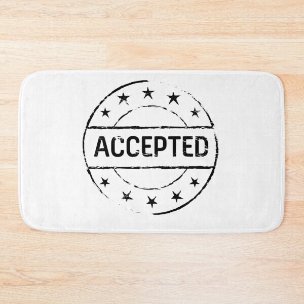 Item preview, Accepted  designed and sold by ThePrintCrafty.
