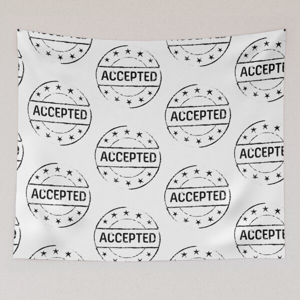 Item preview, Accepted  designed and sold by ThePrintCrafty.
