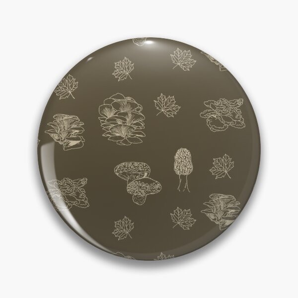 Item preview, Woodland Mushrooms Brown 1 designed and sold by Ashley Gagnon.