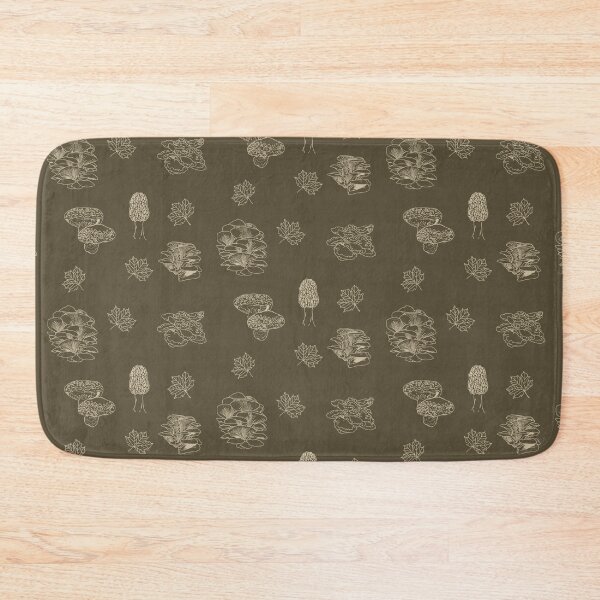 Item preview, Woodland Mushrooms Brown 1 designed and sold by Ashley Gagnon.