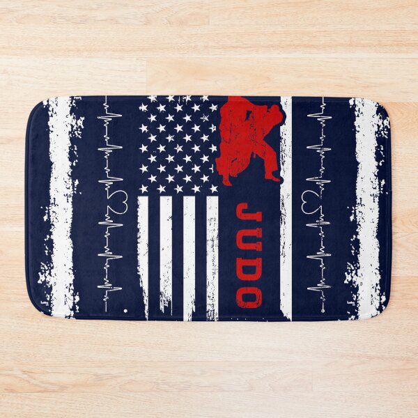 Item preview, Judo America FlagBlue Retro designed and sold by LittleFunky79.