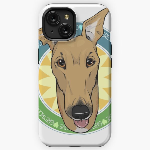 Greyhound Love (Fawn) iPhone Tough Case