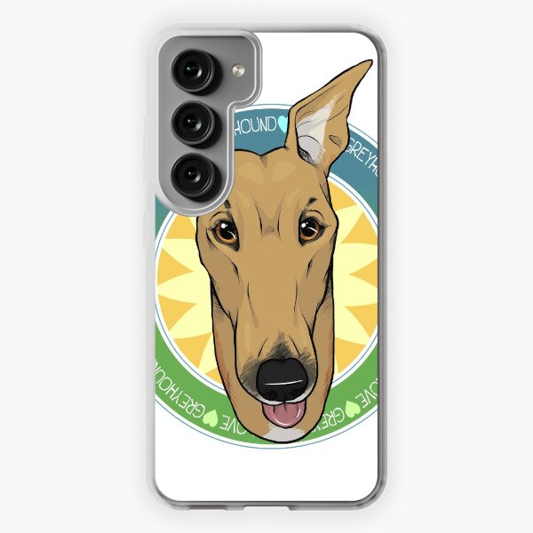 Greyhound Love (Fawn) Samsung Galaxy Soft Case