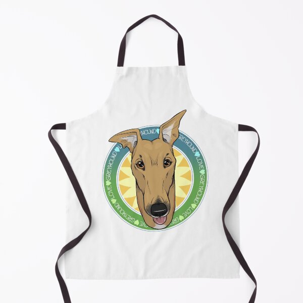 Greyhound Love (Fawn) Apron