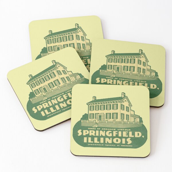 Item preview, Visit Springfield Illinois designed and sold by historicimage.