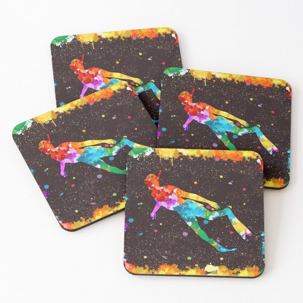 Item preview, Diving Art Watercolor designed and sold by DesignForYou79.