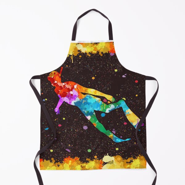 Item preview, Diving Art Watercolor designed and sold by DesignForYou79.