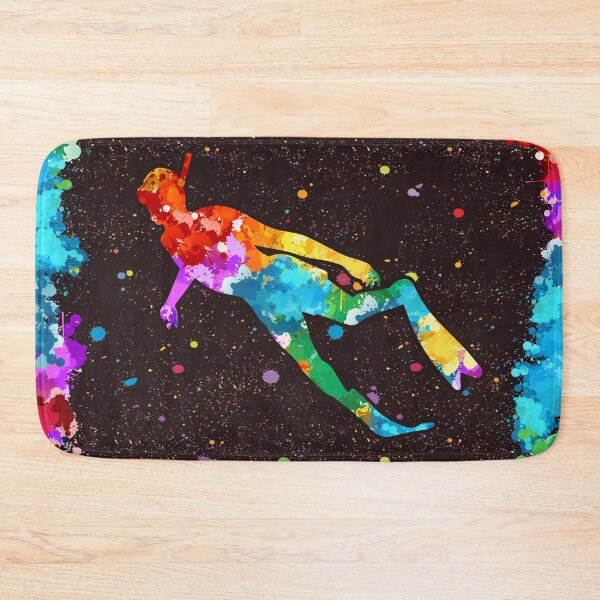 Item preview, Diving Art Watercolor designed and sold by DesignForYou79.