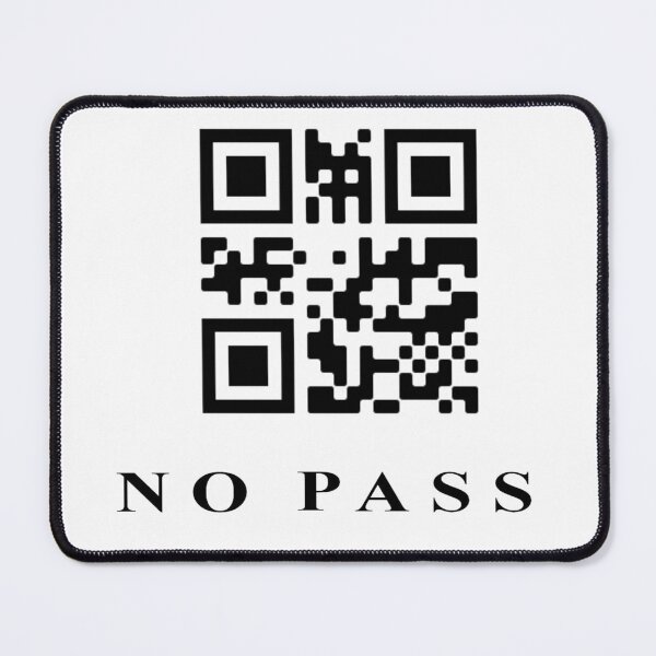 Item preview, No pass and QR code n ° 03 designed and sold by Gotoo.
