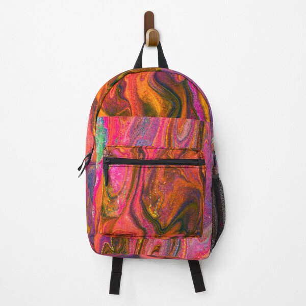 Item preview, warm colorful abstract paint texture designed and sold by B-outfiters.