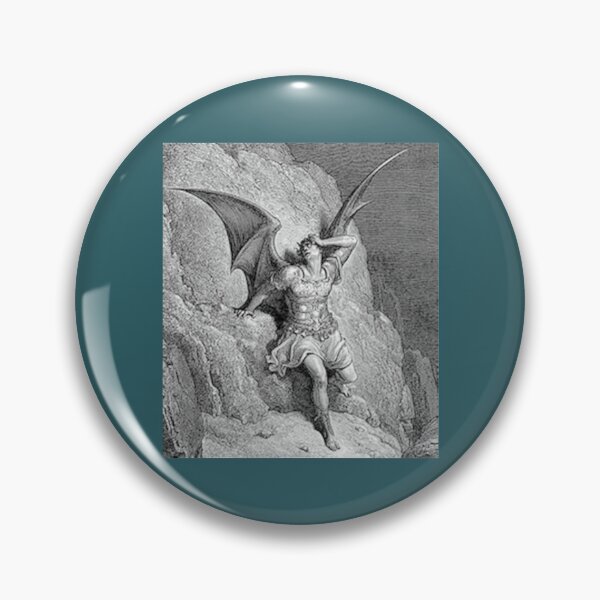Item preview, Gustave Dore  Paradise Lost Satan Profile designed and sold by InArtCraft.