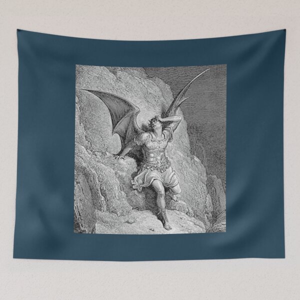 Item preview, Gustave Dore  Paradise Lost Satan Profile designed and sold by InArtCraft.