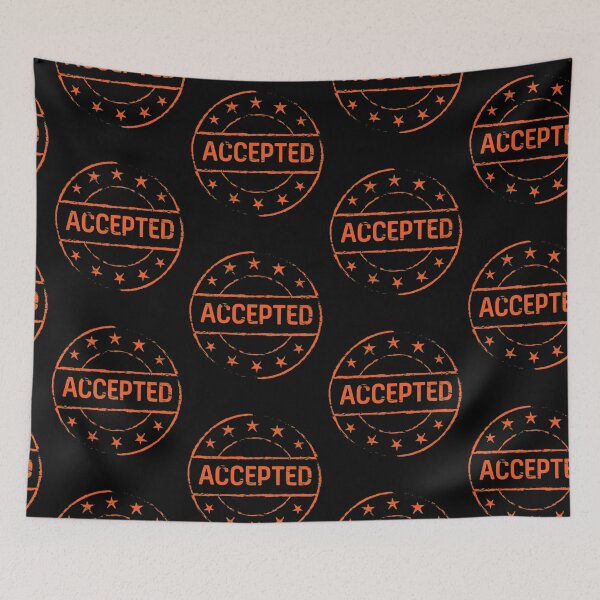 Item preview, Accepted  designed and sold by ThePrintCrafty.