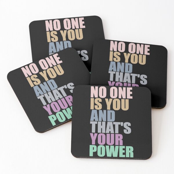 Item preview, Vintage Retro No One Is You And Thats Your Power Cute Gifts designed and sold by Wilmaloweiv.