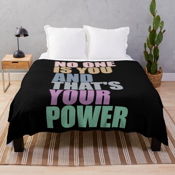 Item preview, Vintage Retro No One Is You And Thats Your Power Cute Gifts designed and sold by Wilmaloweiv.